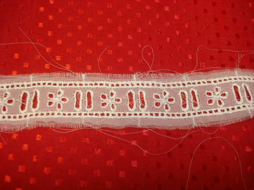 Ancien galon dentelle - galon,
