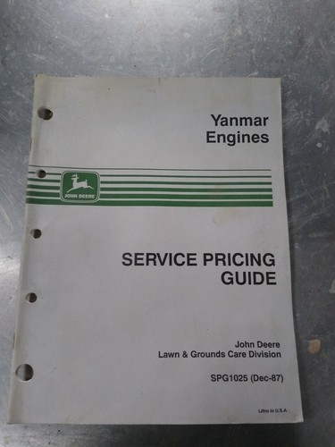 Original john deere yanmar - john,