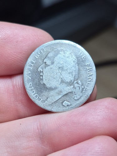 171 louis xviii 1 franc - ~,