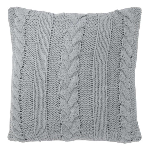 Coussin déco tricoté - déco, "twist"