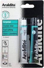 Araldite Transparent - Colle Forte - Bijoux En Verre - 2 x 15ml Tubes
