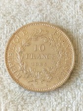Pièce en argent - 10 francs Hercule - 1965