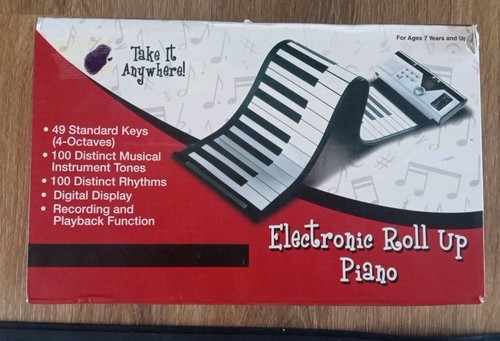 Electronic roll piano - up,
