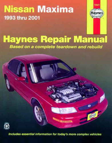 Haynes manual nissan maxima - nissan,