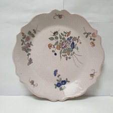 assiette pouplard beatrix barbotine majolique no porquier beau quimper 2