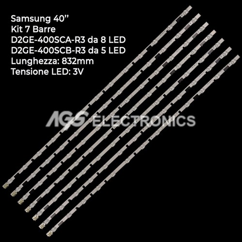 Kit barres rayures led - kit,