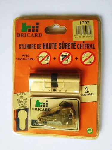 Cylindre serrure haute - serrure,