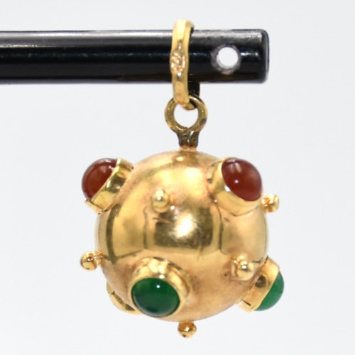 Pendentif charm mina agate - mina, en
