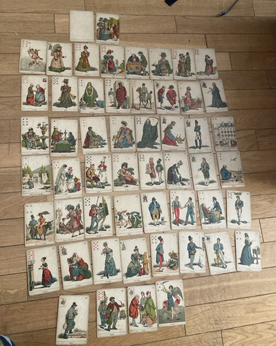 Vintage old tarot card - vintage,