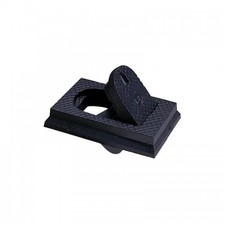 Sabot de portail en fonte à