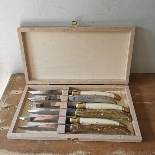 Lot couteaux laguiole - couteaux,