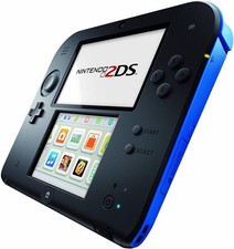 Console Nintendo 2DS - noire & bleue