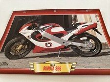 Bimota 1100 SB6 1994 Suzuki fiche carte moto passion collection Atlas