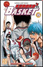 Manga Kuroko's Basket tome 15 Livre Neuf Tadatoshi Fujimaki Kaze I'll Génération