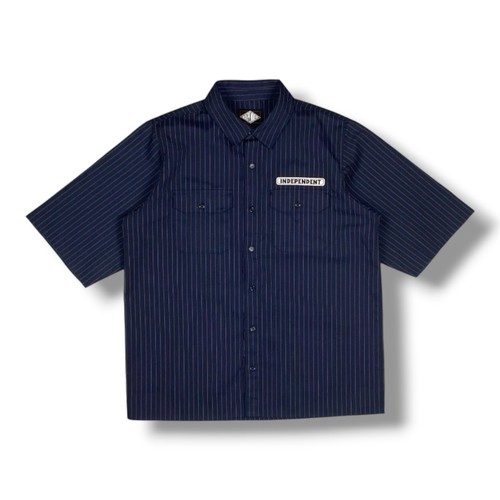 Chemise travail rayée - de,