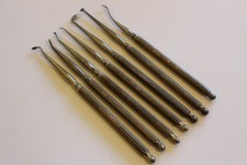 Anciens instruments dentaires fouloirs S. S. WHITE Chirurgie Médecine (36117)