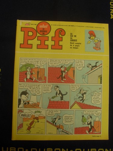 Journal pif vaillant bd - pif,