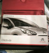 Notice D'utilisation Citroën C3 Avec Sa Pochette