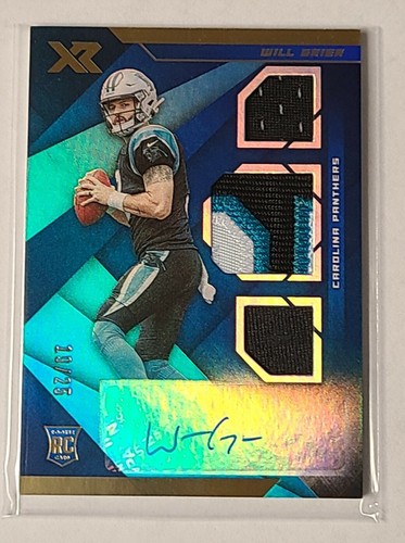2019 panini will grier - xr,