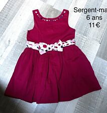 Sergent-major 6 ANS FILLE /