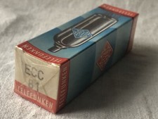 12AT7 / ECC81 Telefunken sealed Vacuum Tube, lampe, Röhre, Valve Lampa. NOS, NIB