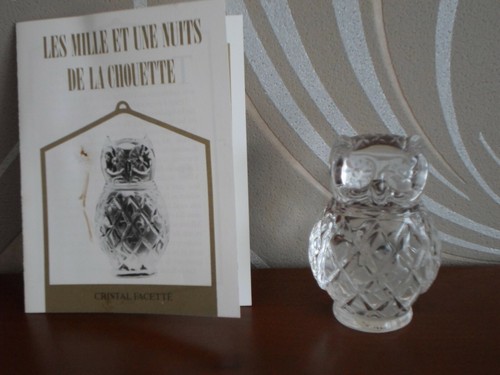 Chouette crystal facettes - chouette, a