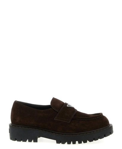 Prada mocassins cuir - mocassins, en