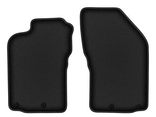 Tapis avant velours noirs