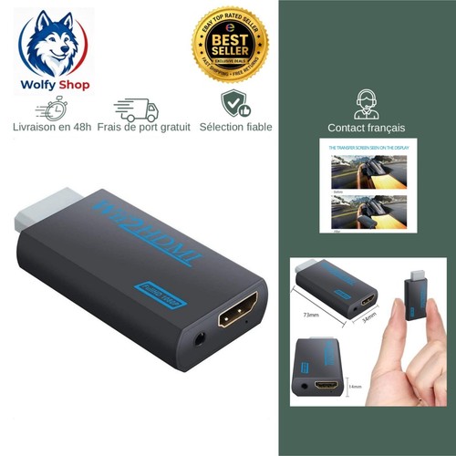 Inf adaptateur wii vers hdmi - inf,