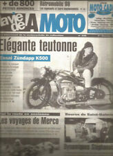 LA VIE DE LA MOTO N°220 CALBE / PEUGEOT 125 / LOGO C11 / TOBEC / ZUNDAPP K500