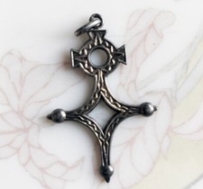 ancien croix d’Agadès  croix du Sud ou croix Saharienne en argent massif