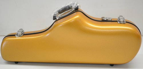 New gold alto saxophone - new,