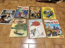 Lot De 7 BD Tintin / Astérix