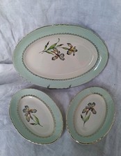 un plat ovale et 2 raviers en