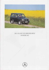 Catalogue Brochure Mercedes G