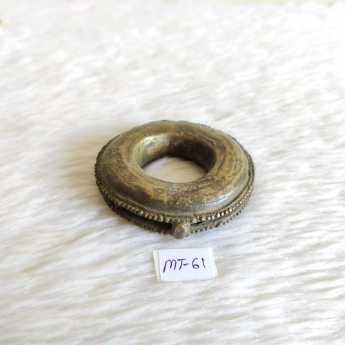 Vintage rond laiton cloche - laiton,