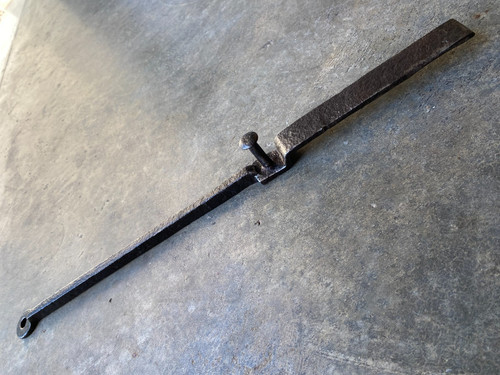 Ancienne barre fer - forgé, pour