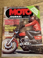 MOTO JOURNAL  313 MOTO GUZZI V50 V 50 500 MOTOS ANGLAISE Formule 750 JARAMA 1977