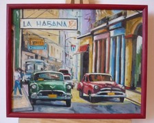 Tableau peinture urbaine