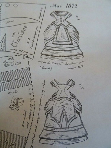 Ancien patron la poupee - n°83,