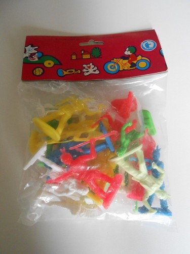 Ancien sachet soldats indiens - ancien,