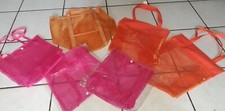 LOT PERSO OU REVENDEUR 6  SACS DE PLAGE / FILET /