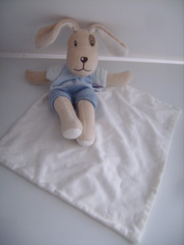 Doudou lapin sucre orge - "sucre, en