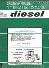 744 Revue Technique Agricole IH Etat - NEUVE PORT Reduit France