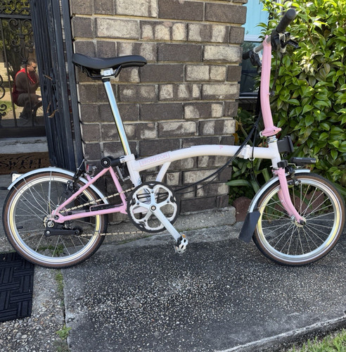 Brompton folding bike steel - brompton,