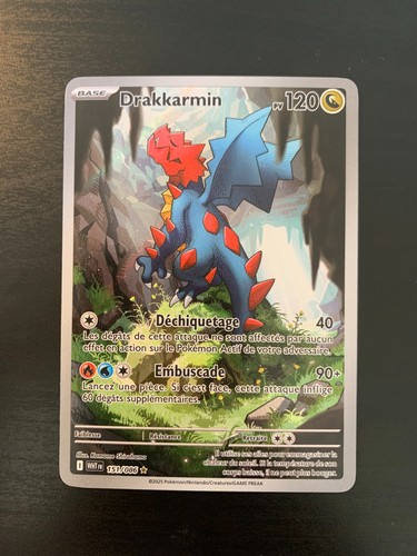 Carte pokémon drakkarmin - carte,