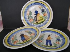 Lot de 3 Assiettes Breton et