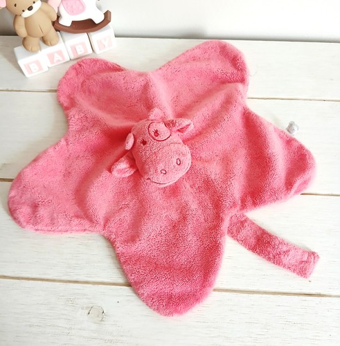 Noukie doudou peluche plat - noukie's,