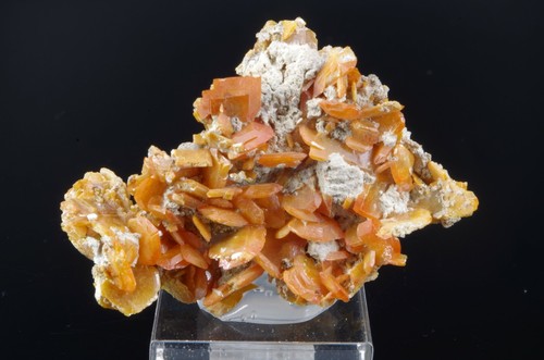 Wulfenite - wulfenite, (80's