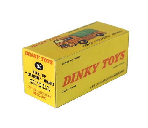 Dinky toys boîte repro 563 - dinky,